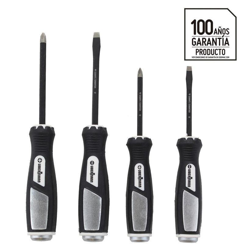 UBERMANN - Set de atornillar  de 4 piezas