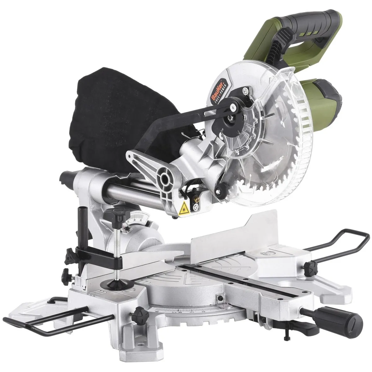 BAUKER - Sierra Ingleteadora Inalámbrica 7 1/4" 18V Sin Batería