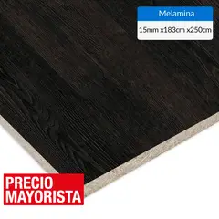 VESTO - Melamina Madera Gris 15 mm 183x250 cm