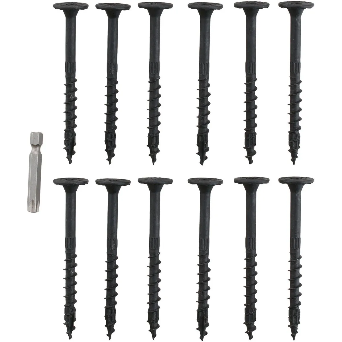 SIMPSON STRONG - Tornillo Tirafondo Madera 3.5 " 10 mm 12 unidad(es)