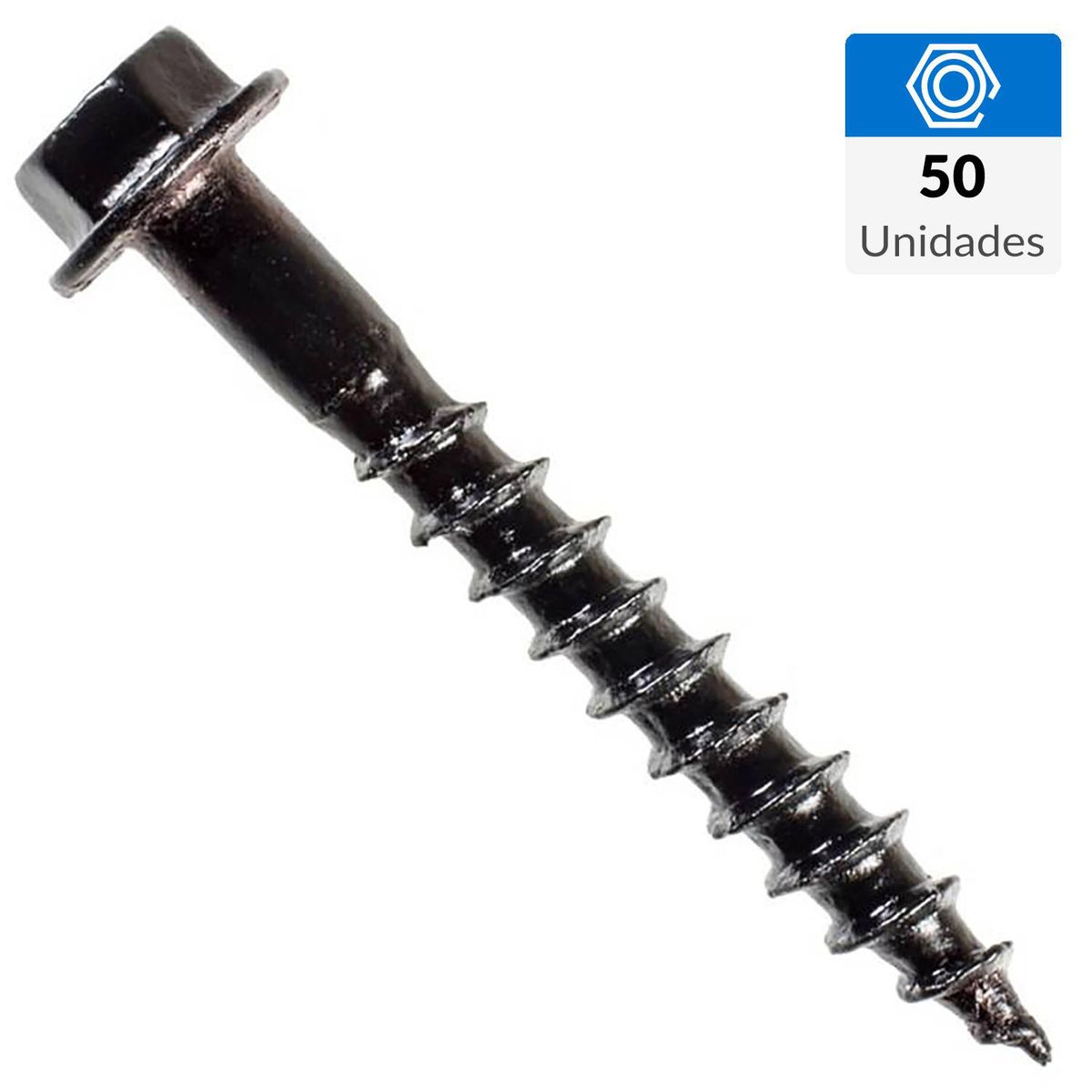 SIMPSON STRONG - Tornillo Tirafondo Madera 1.5 " 10 mm 50 unidad(es)