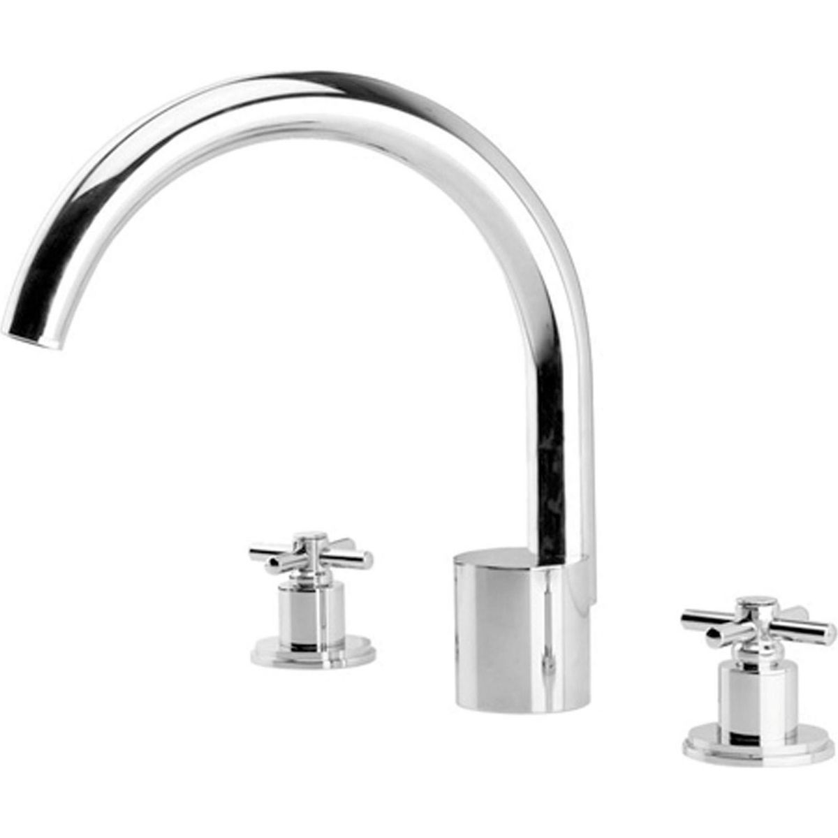 TEBISA - Combinación Tina Ducha Minimalista Ente Cromado