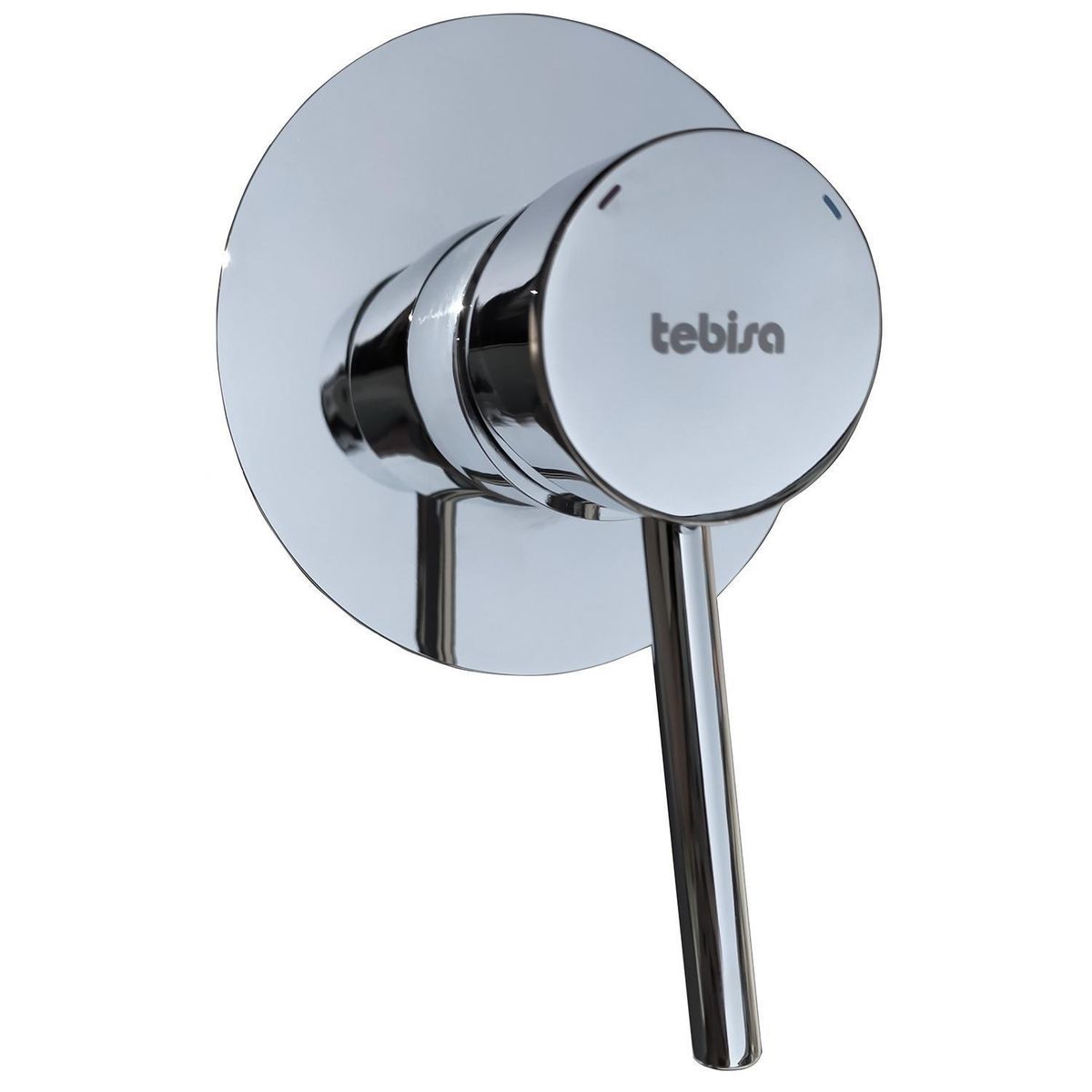 TEBISA - Monomando Baño Ducha Empotrable  Cromado