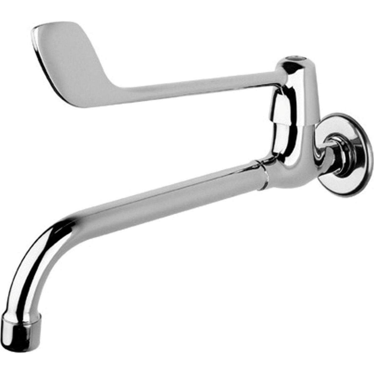 TEBISA - Llave Fregadero Médico Mural Cromado