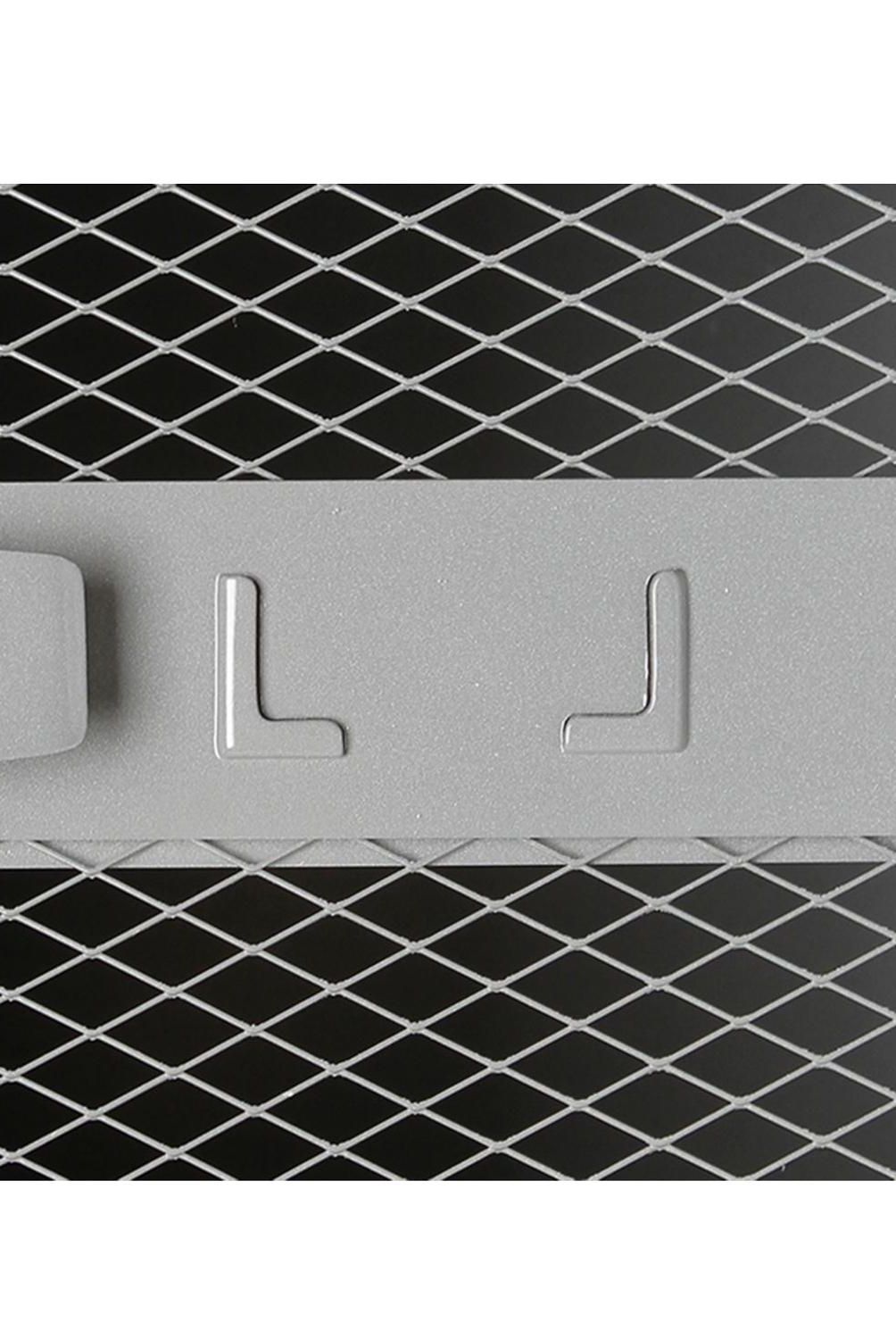 MOVILOCKERS - Locker Puerta Malla 4 Cuerpos 8 Puerta(s) 110x170x50 cm Gris