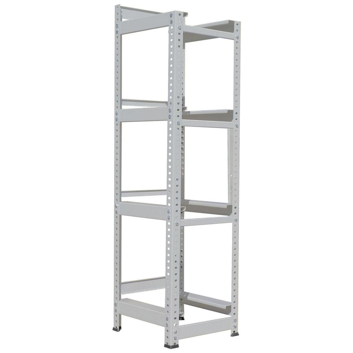 MOVILOCKERS - Estante para Bidones Acero 4 Nivel(es) 40x134x37 cm Gris  