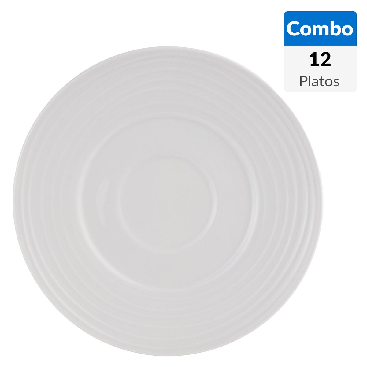  - Combo 12 Platillos para taza Ring 16 cm