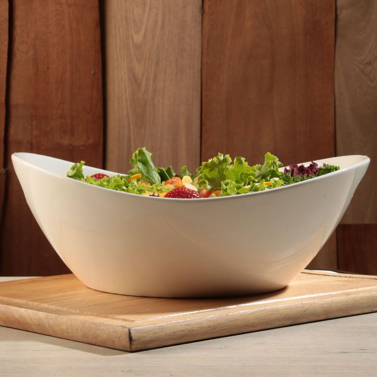 JUST HOME COLLECTION - Fuente Blanca con Asa Just Home Collection Mediana