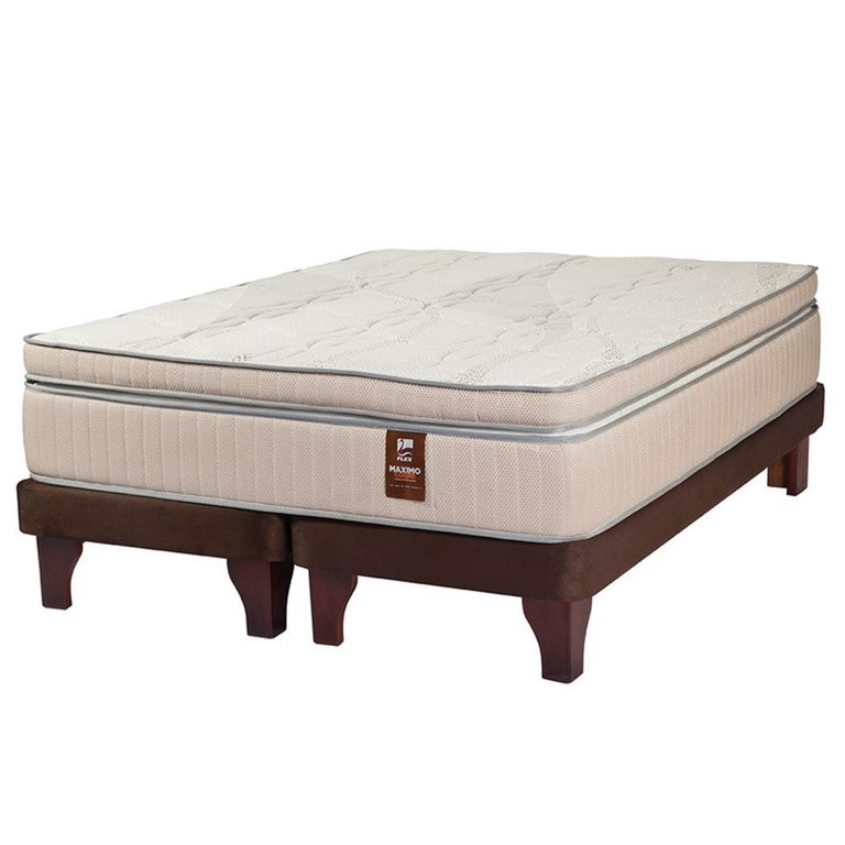 Cama King Europea Máximo Café