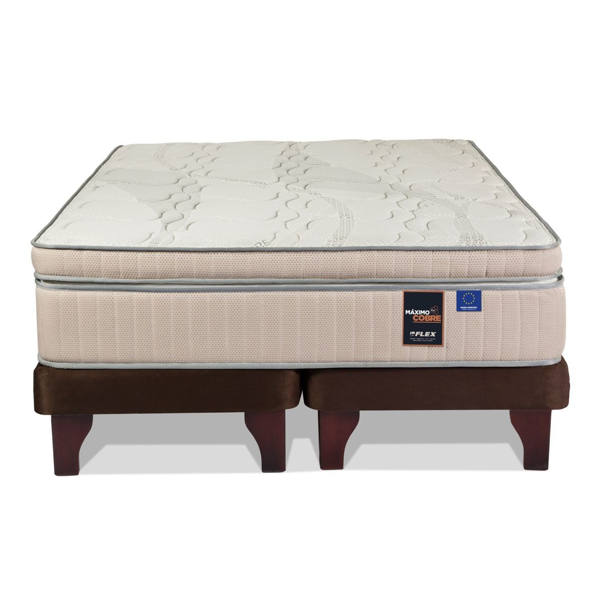 FLEX - Cama 2 plazas Europea Máximo Cobre