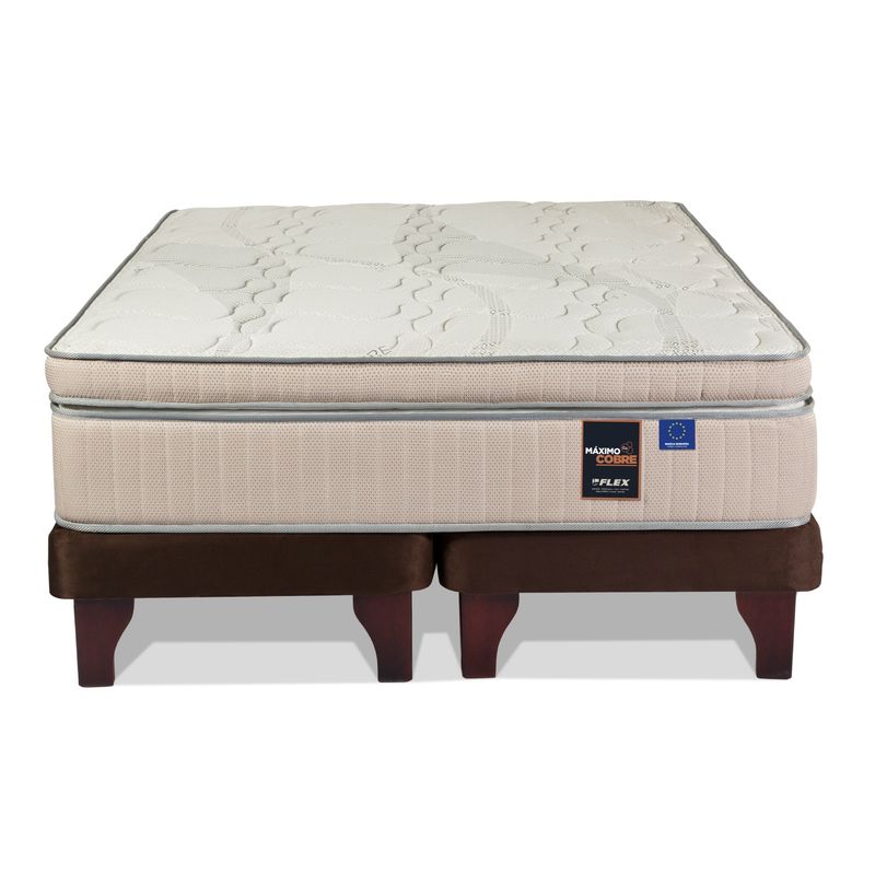 FLEX - Cama Europea 2 plazas Máximo  Cobre