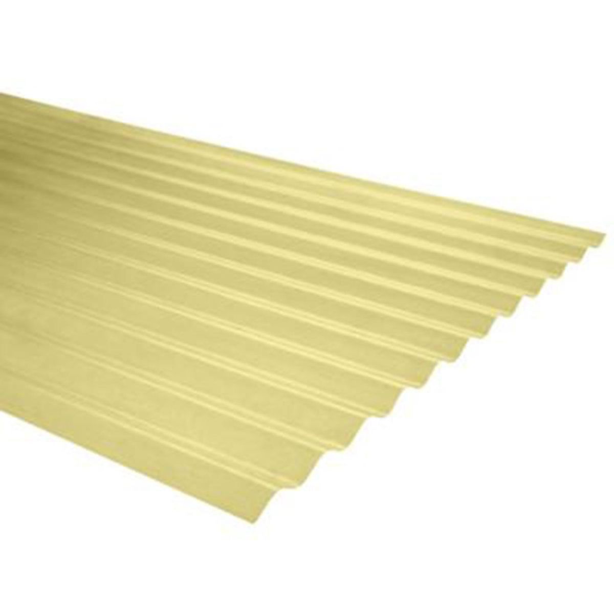 MASTERFIBRA - Plancha Fibra de vidrio 0.5 mm 85x300 cm Amarillo