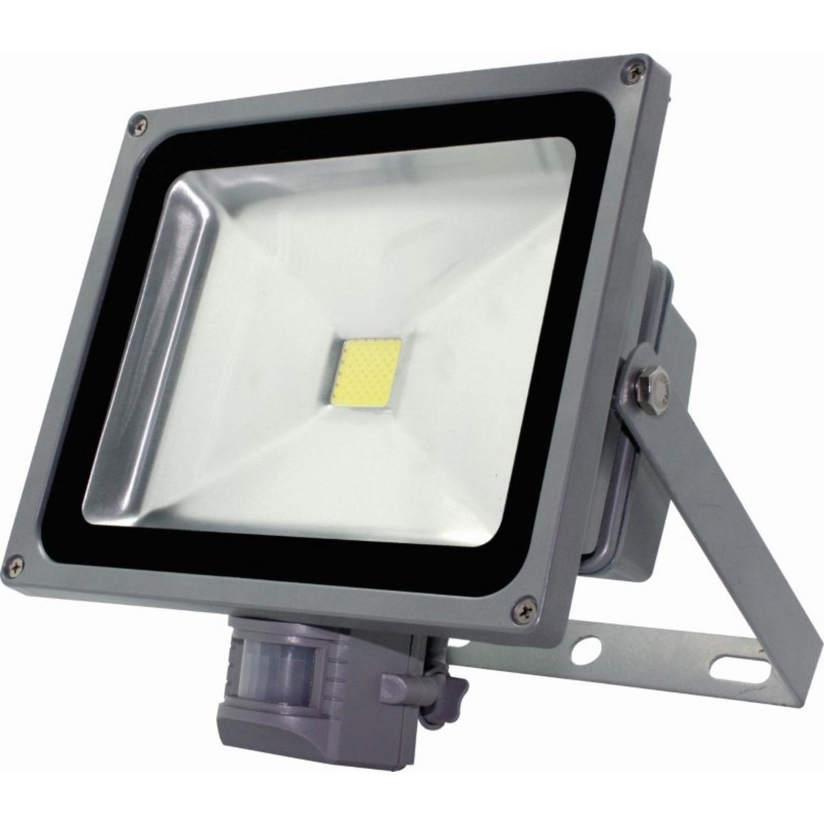 HB LEDS - Foco Proyector Led de Área con Sensor 30 W IP 44 2800 lm Luz Fría