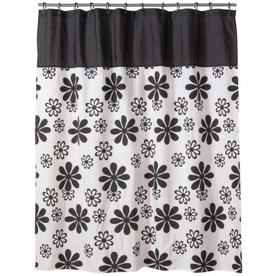 Imagen 2 del producto Juego de baño 7 piezas Flores negras