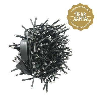 Juego 320 luces led blanco cal fuego art