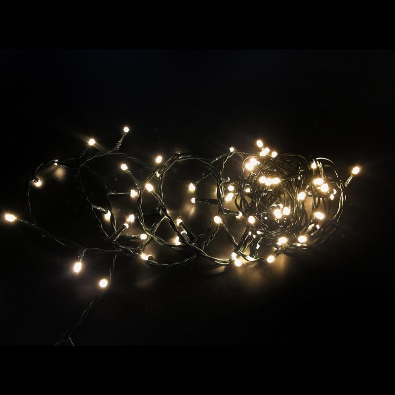 DEAR SANTA - Juego 100 luces led blanco cálido