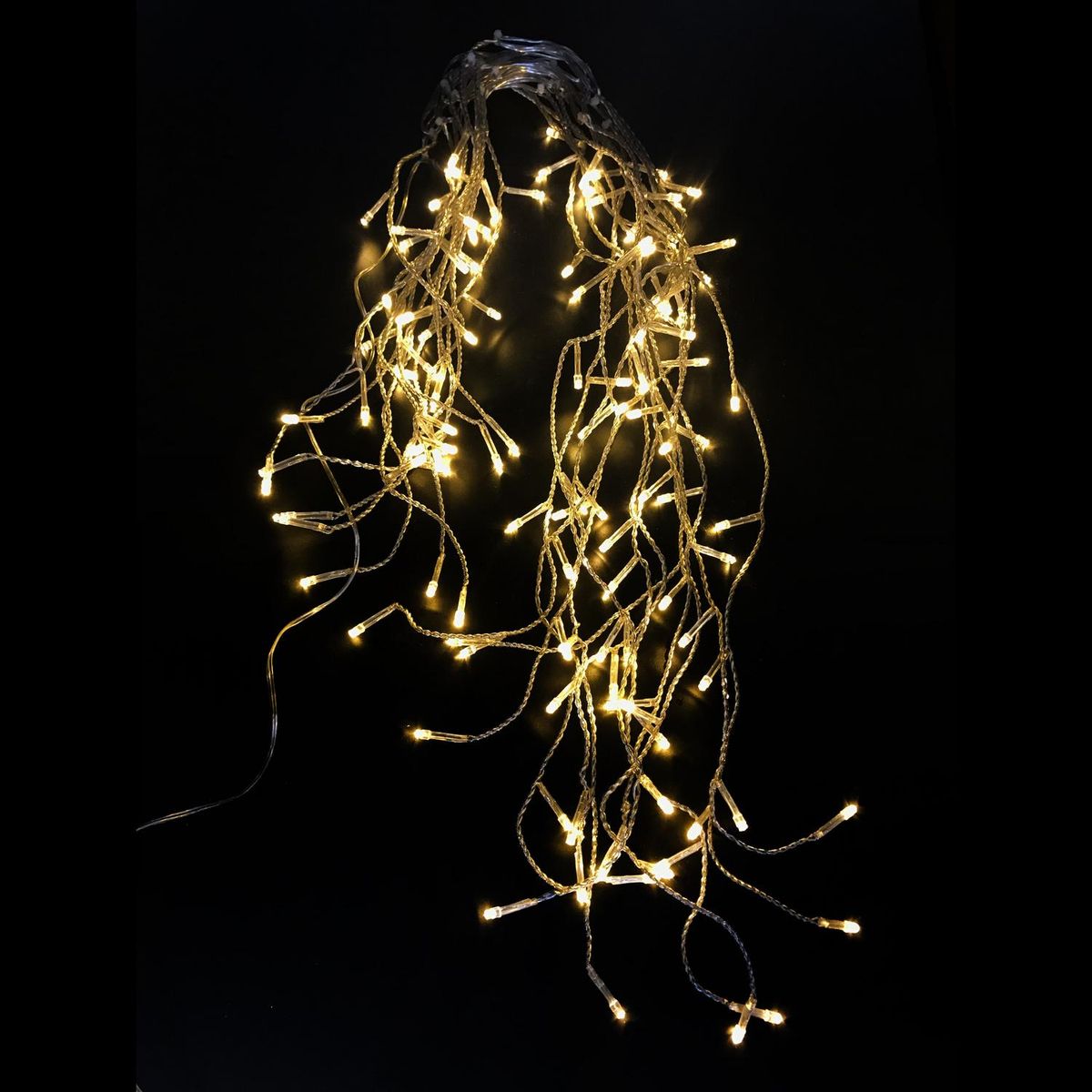 DEAR SANTA - Cascada led blanco cálido 120 luces