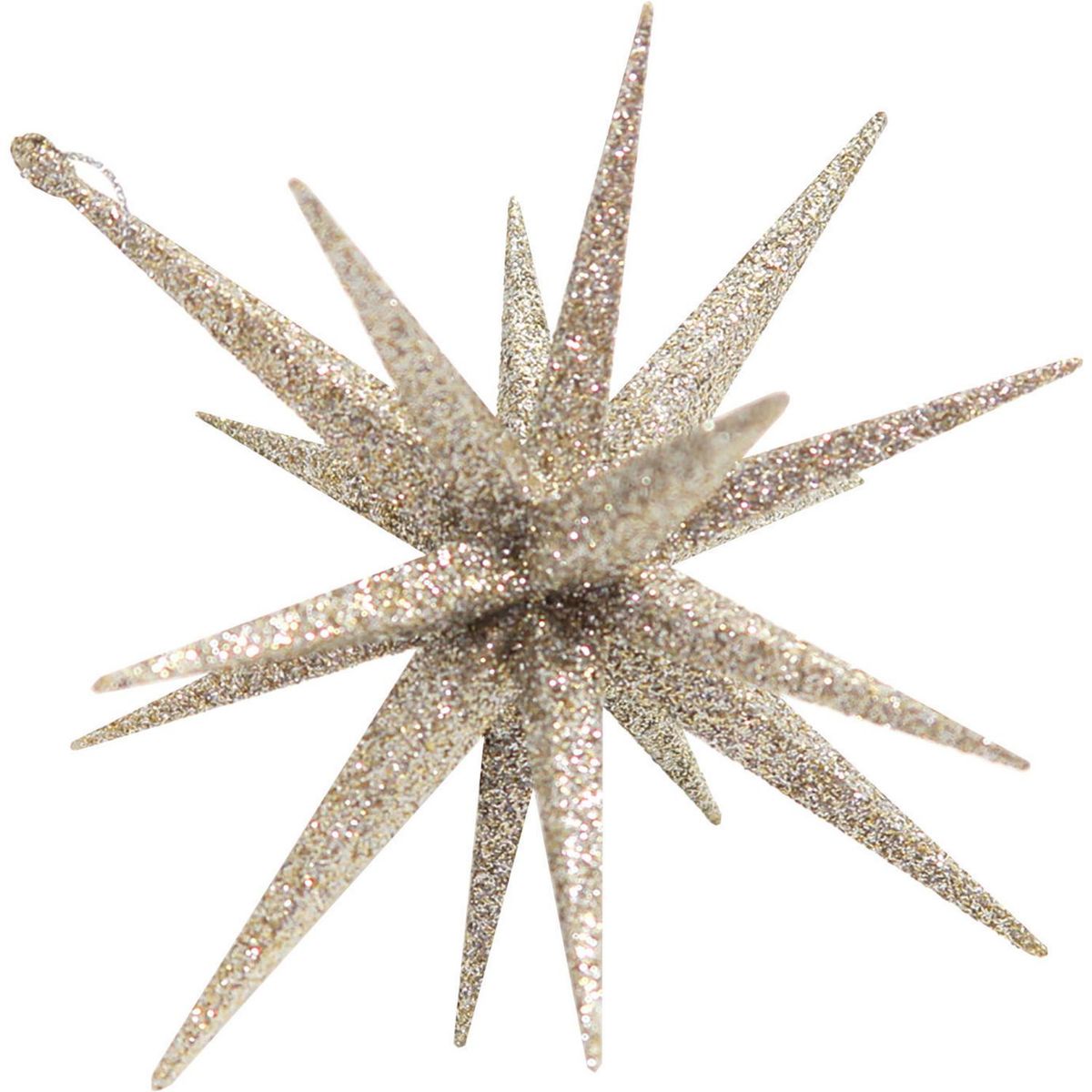 DEAR SANTA - Estrella Puntas Gold Con Glitter 15 cm