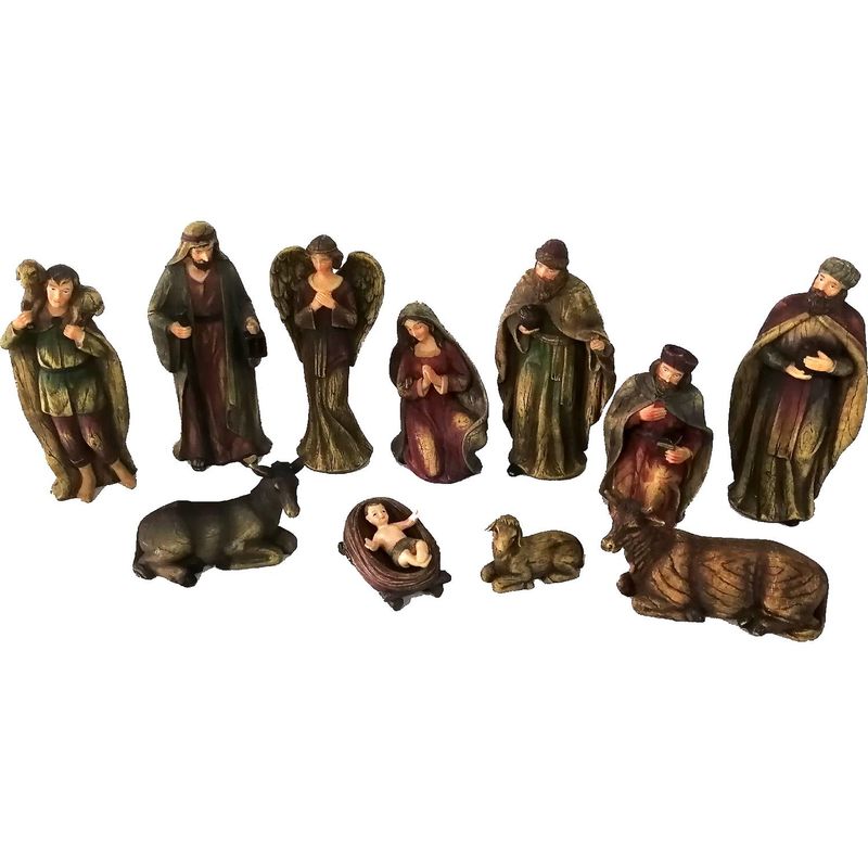 DEAR SANTA - Pesebre 11 piezas polyresina