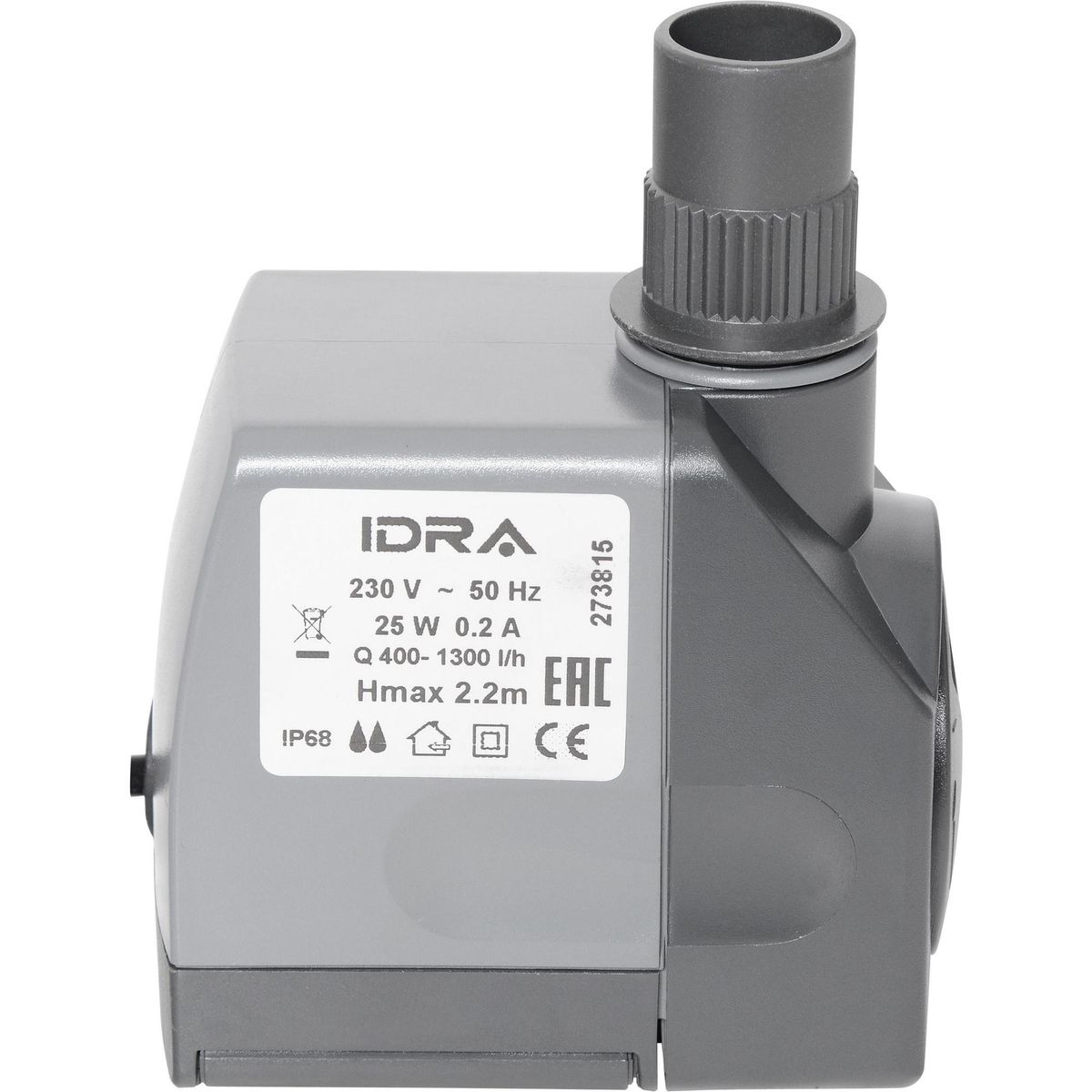 IDRA - Bomba Sumergible Piletra Idra 20 l/min 25 W