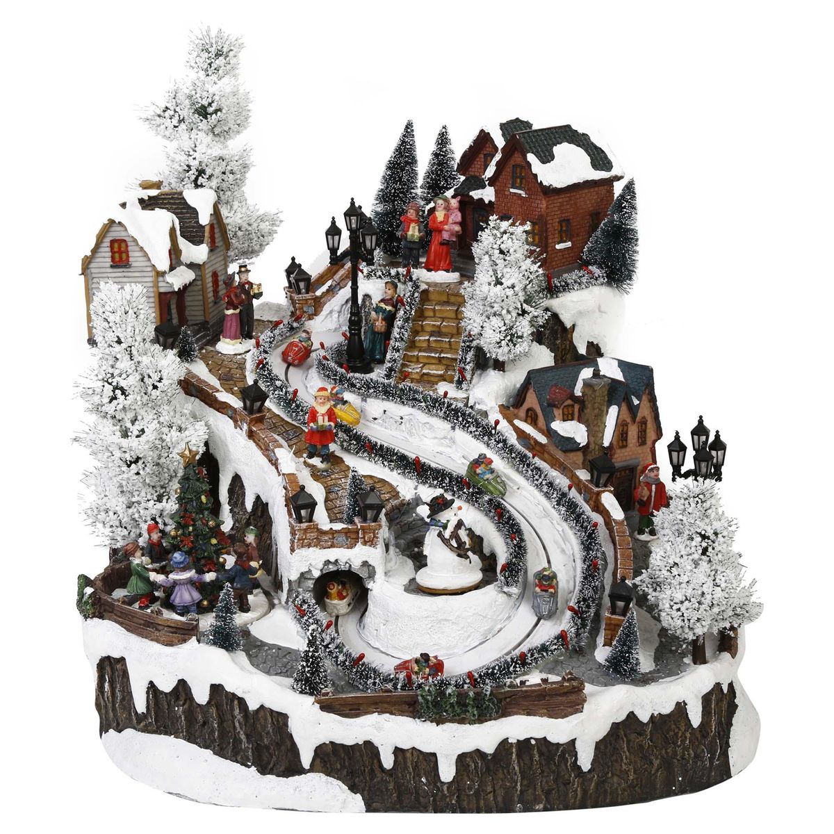 DEAR SANTA - Villa con parque nieve con música/mov con batería