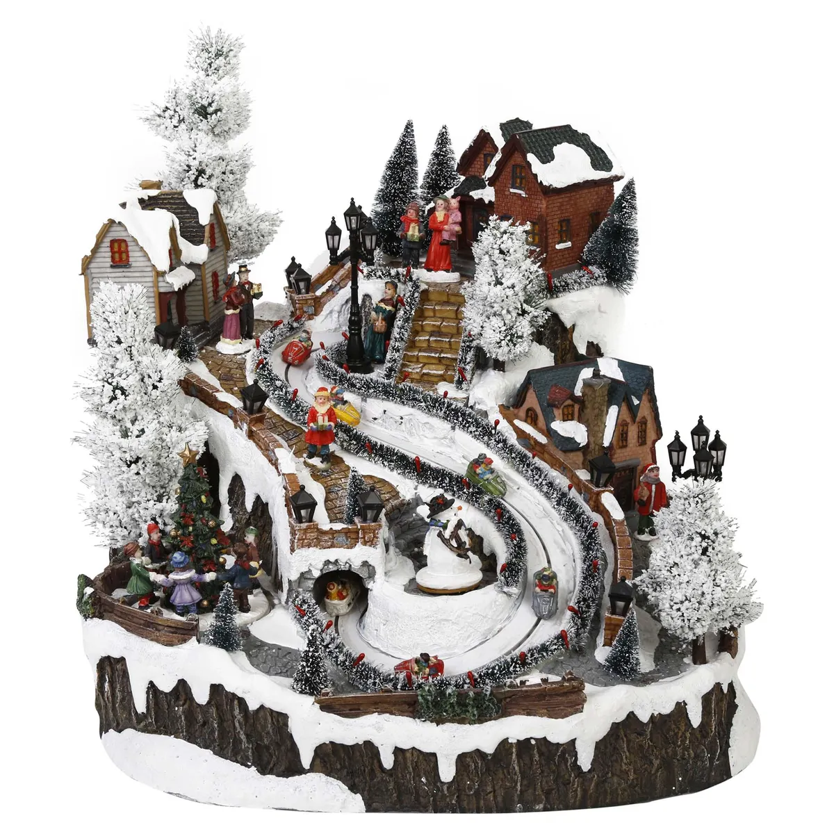 DEAR SANTA - Villa con parque nieve con música/mov con batería