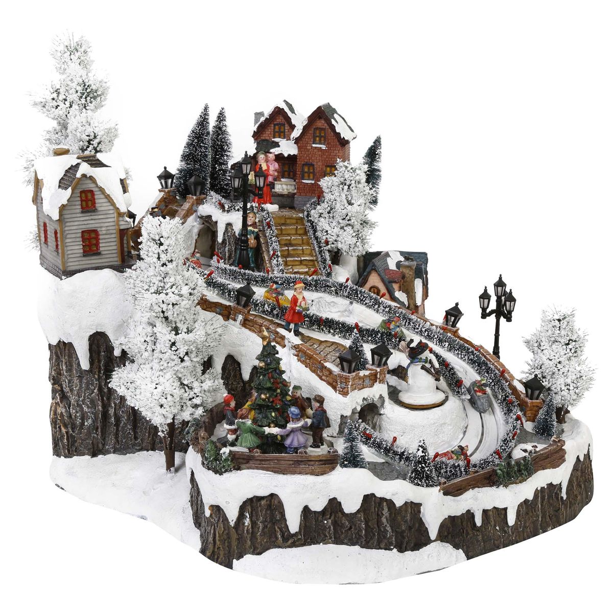 DEAR SANTA - Villa con parque nieve con música/mov con batería