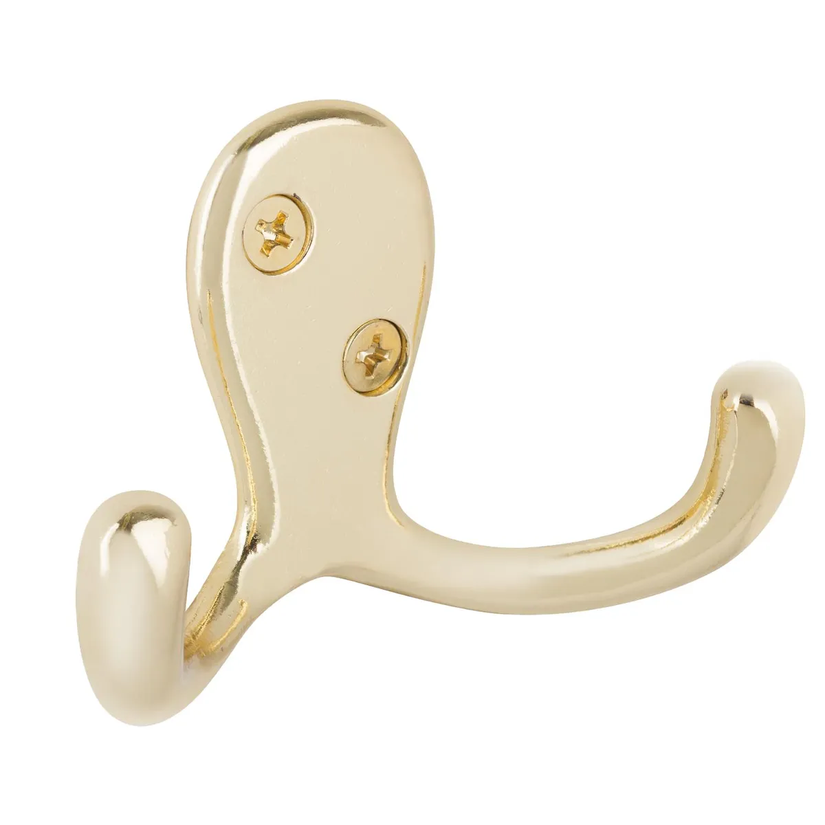 LIOI - Gancho Percha Doble Zinc Dorado