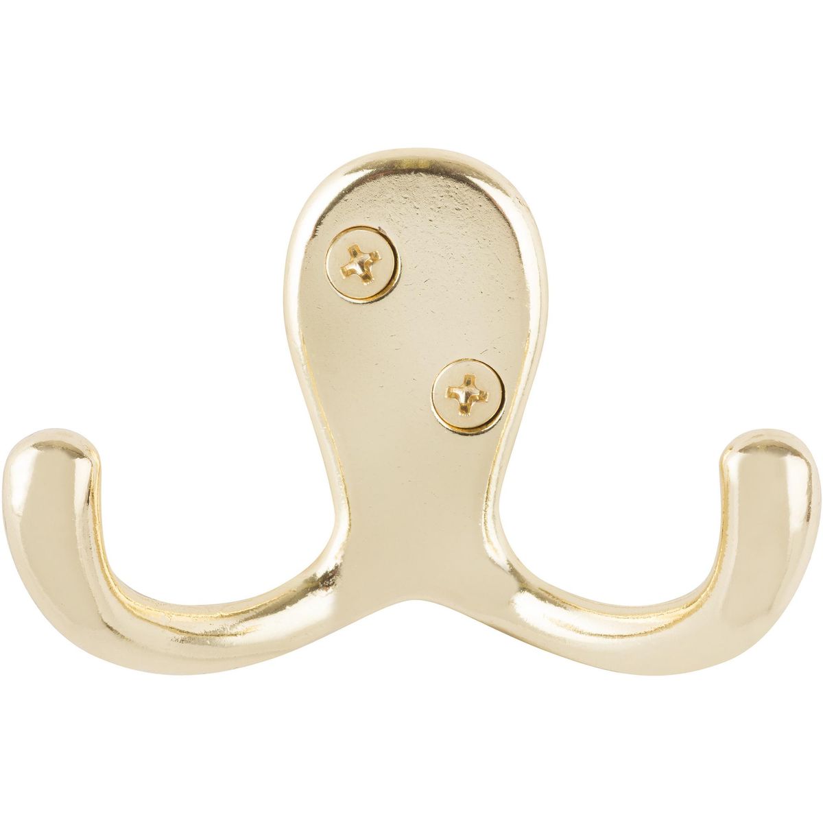 LIOI - Gancho Percha Doble Zinc Dorado