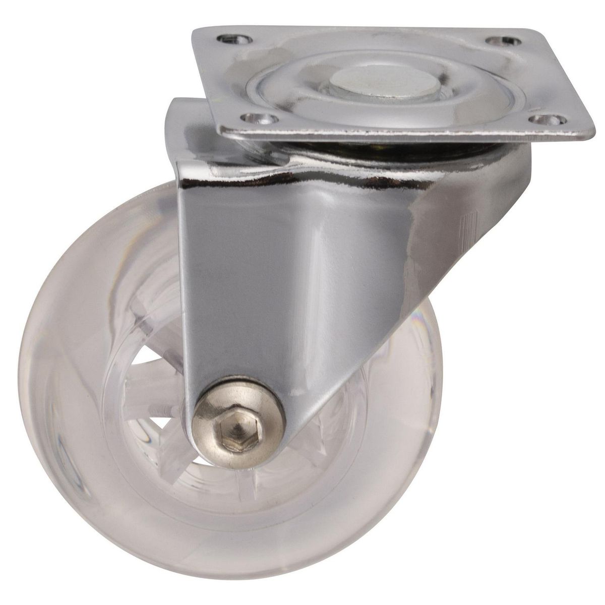 GEVEMAC - Rueda 50mm con placa transparente