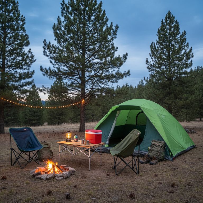 NATIONAL GEOGRAPHIC Carpa Camping Tayrona 6 Personas Verde