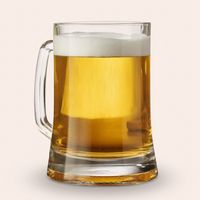 Jarro Cervecero Transparente 400 ml