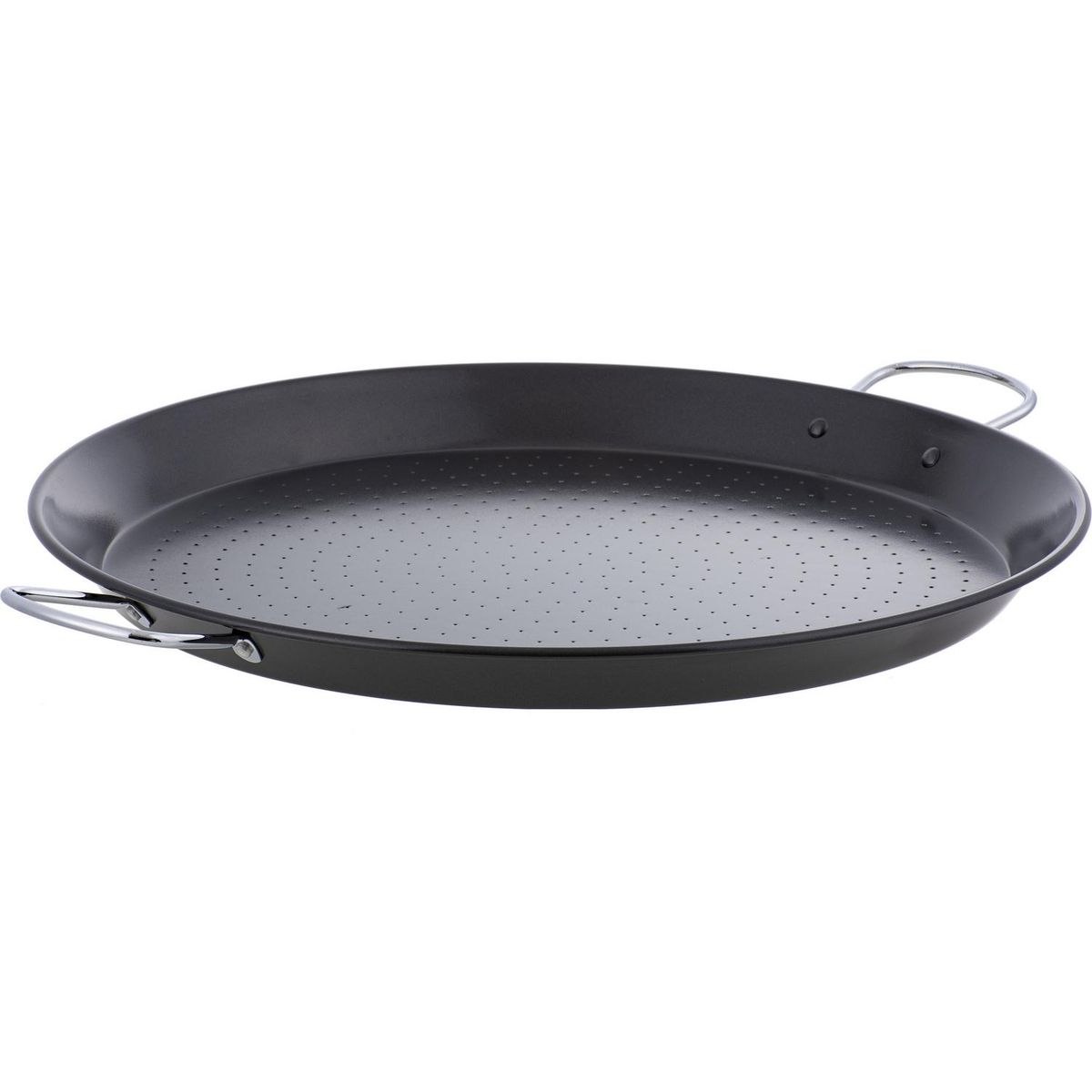 JUST HOME COLLECTION - Paellera 46 cm Acero Negro