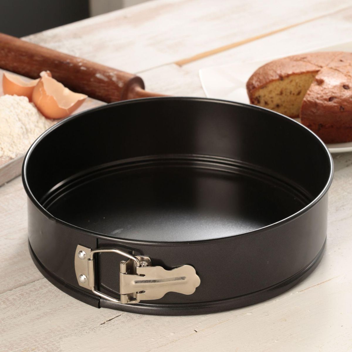 JUST HOME COLLECTION - Molde redondo 25 cm Negro