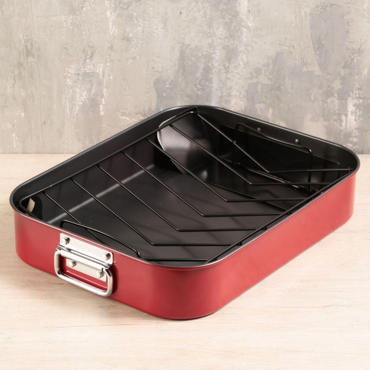 JUST HOME COLLECTION - Asadera con antiadherente 40 cm