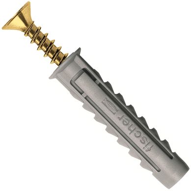 Tarugo multiuso sx6+tornillo 40 uniades