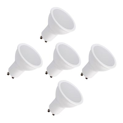 Imagen 2 del producto Pack 5 Ampolletas Led 6 W GU10 250 lm Luz Fría