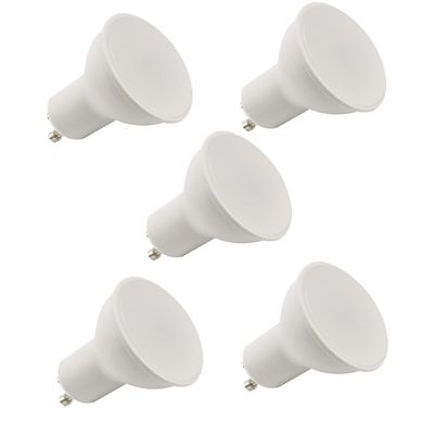 Imagen 2 del producto Pack 5 Ampolletas Led 7 W GU10 250 lm Luz Fría