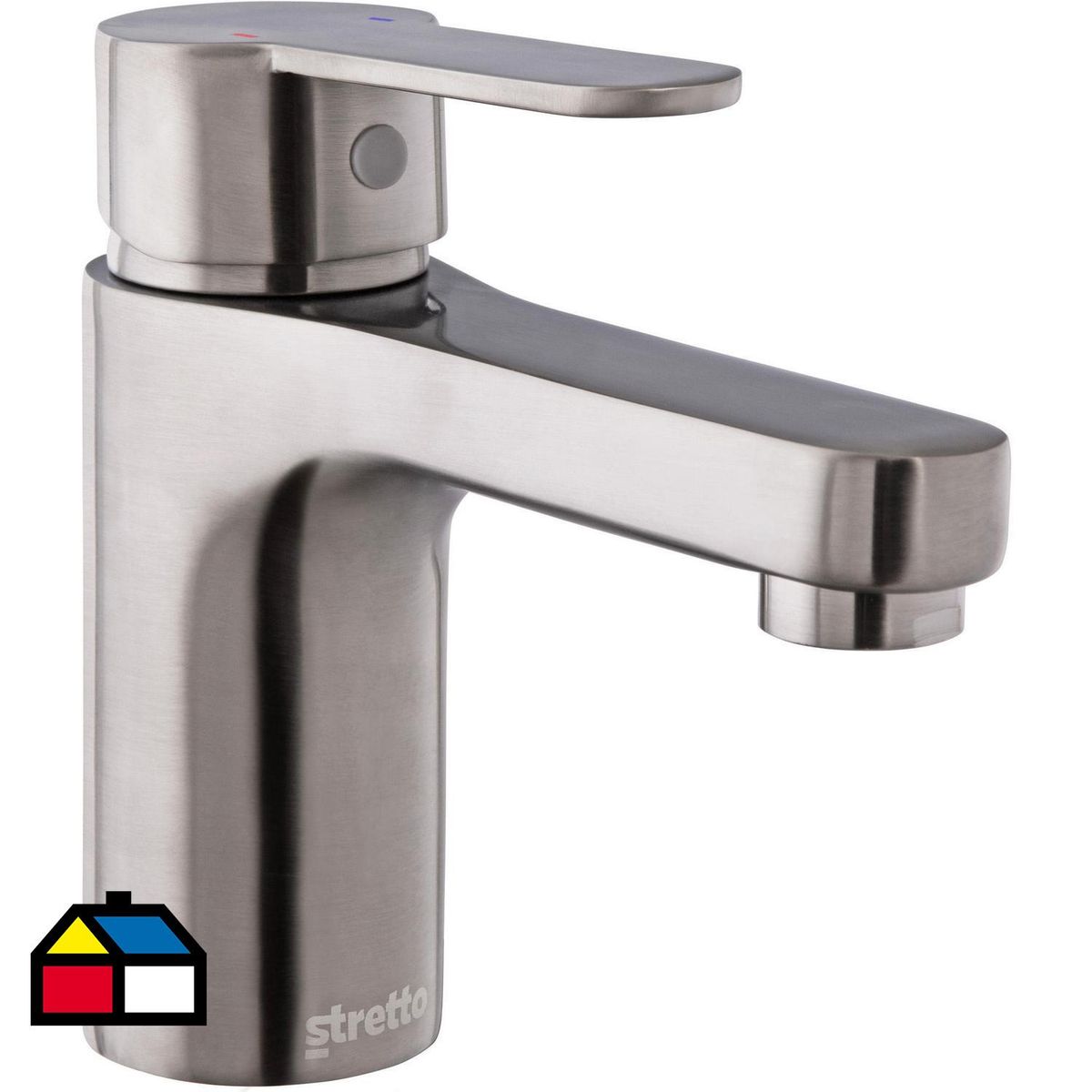 STRETTO - Monomando Lavatorio Arona Níquel