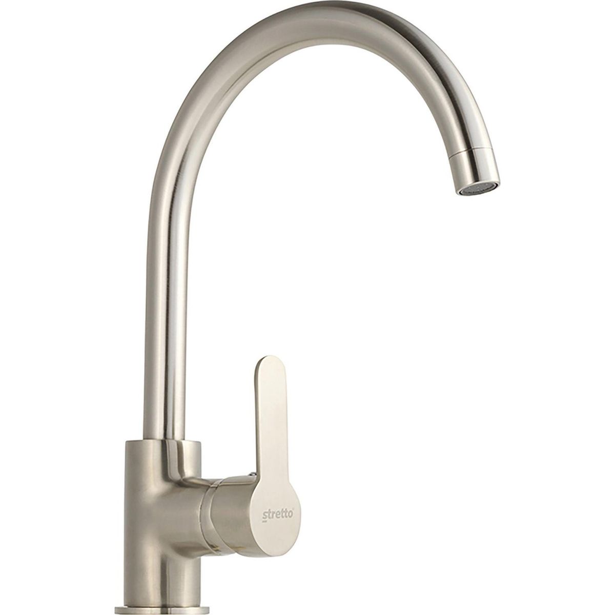 STRETTO - Monomando para Lavaplatos Arona Níquel Bruñido