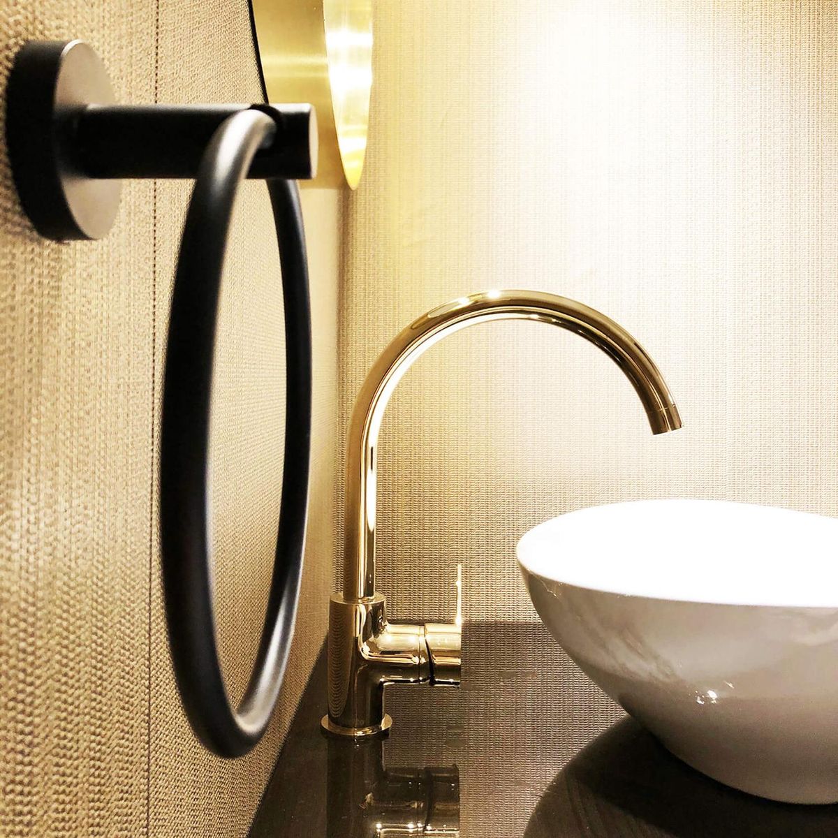 STRETTO - Monomando para Lavaplatos Arona Oro Atacama