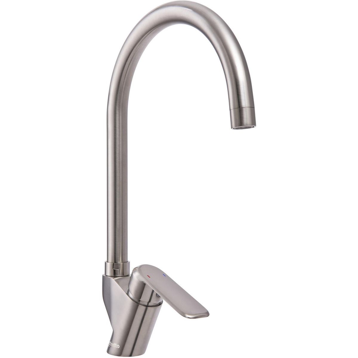 STRETTO - Monomando para Lavaplatos Marsella Níquel Bruñido