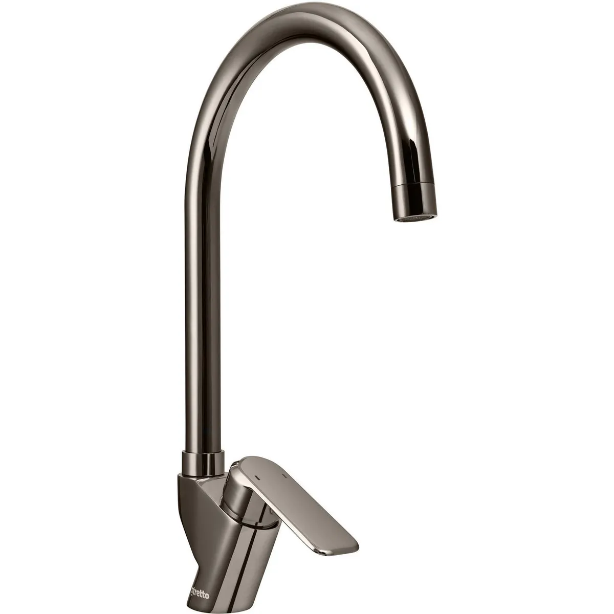 STRETTO - Monomando para Lavaplatos Marsella Negro Onyx