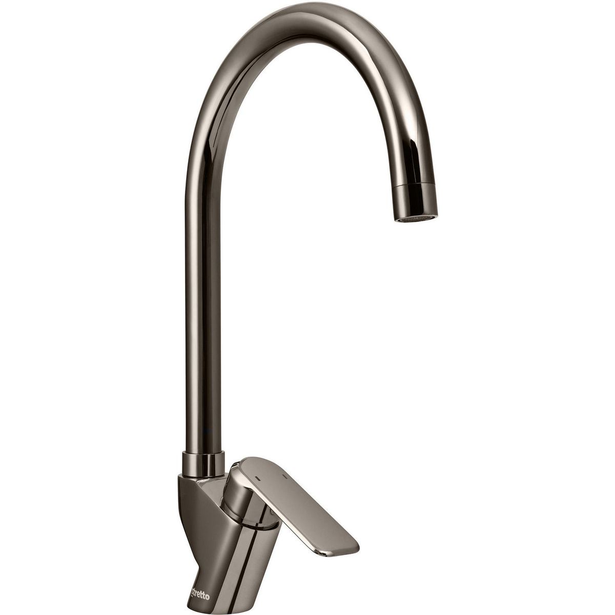 STRETTO - Monomando para Lavaplatos Marsella Negro Onyx