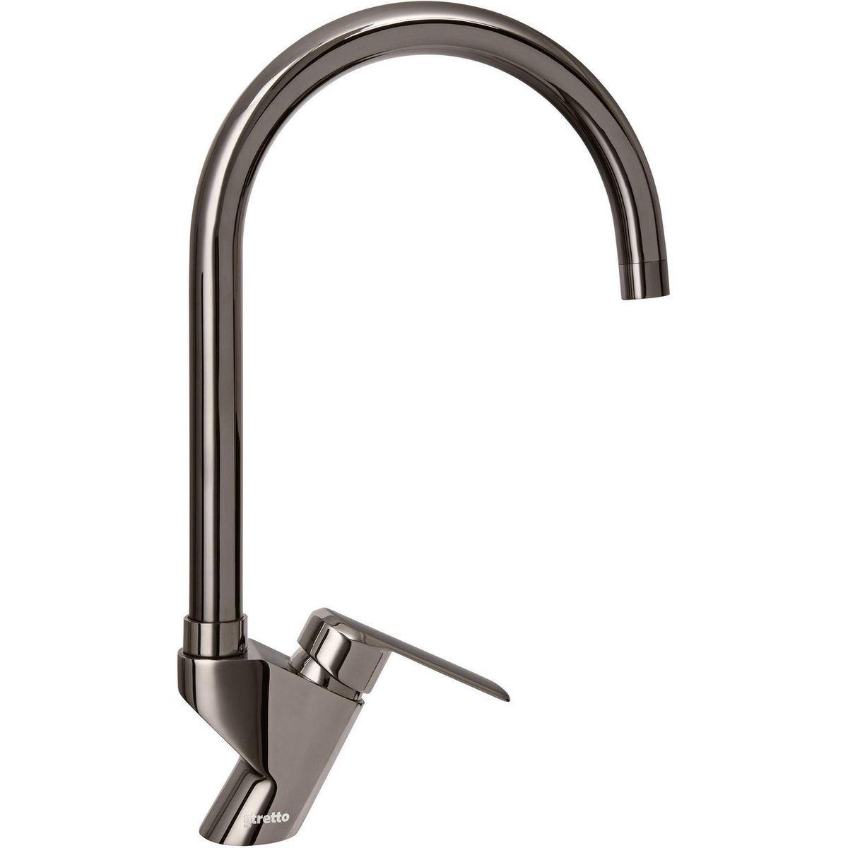 STRETTO - Monomando para Lavaplatos Marsella Negro Onyx