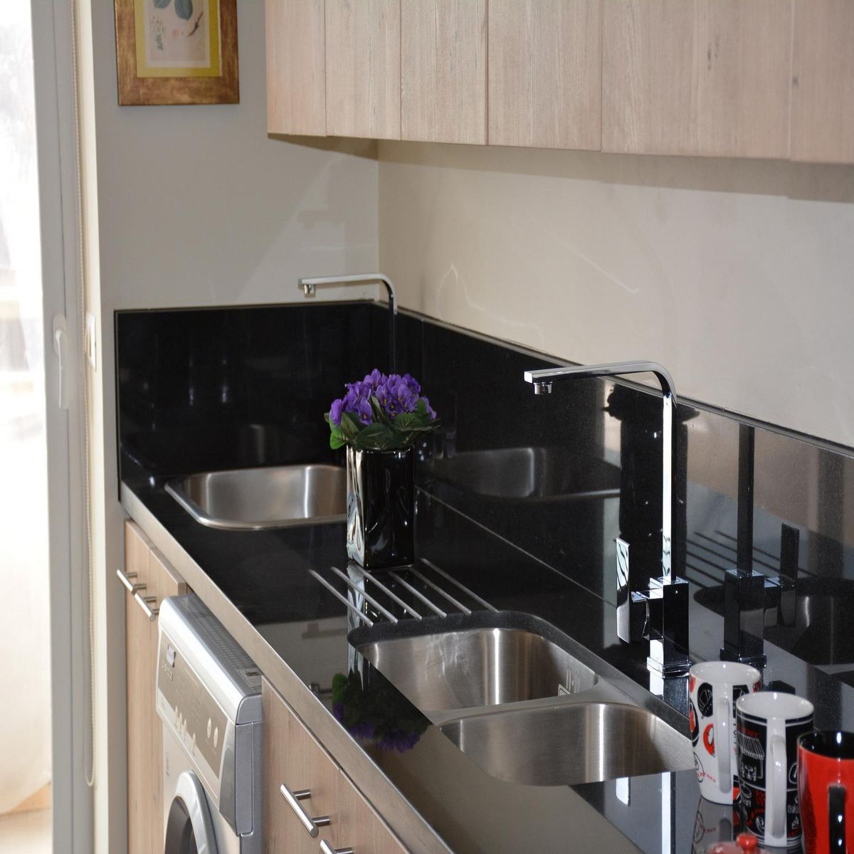 STRETTO - Monomando para Lavaplatos Taff Cromo