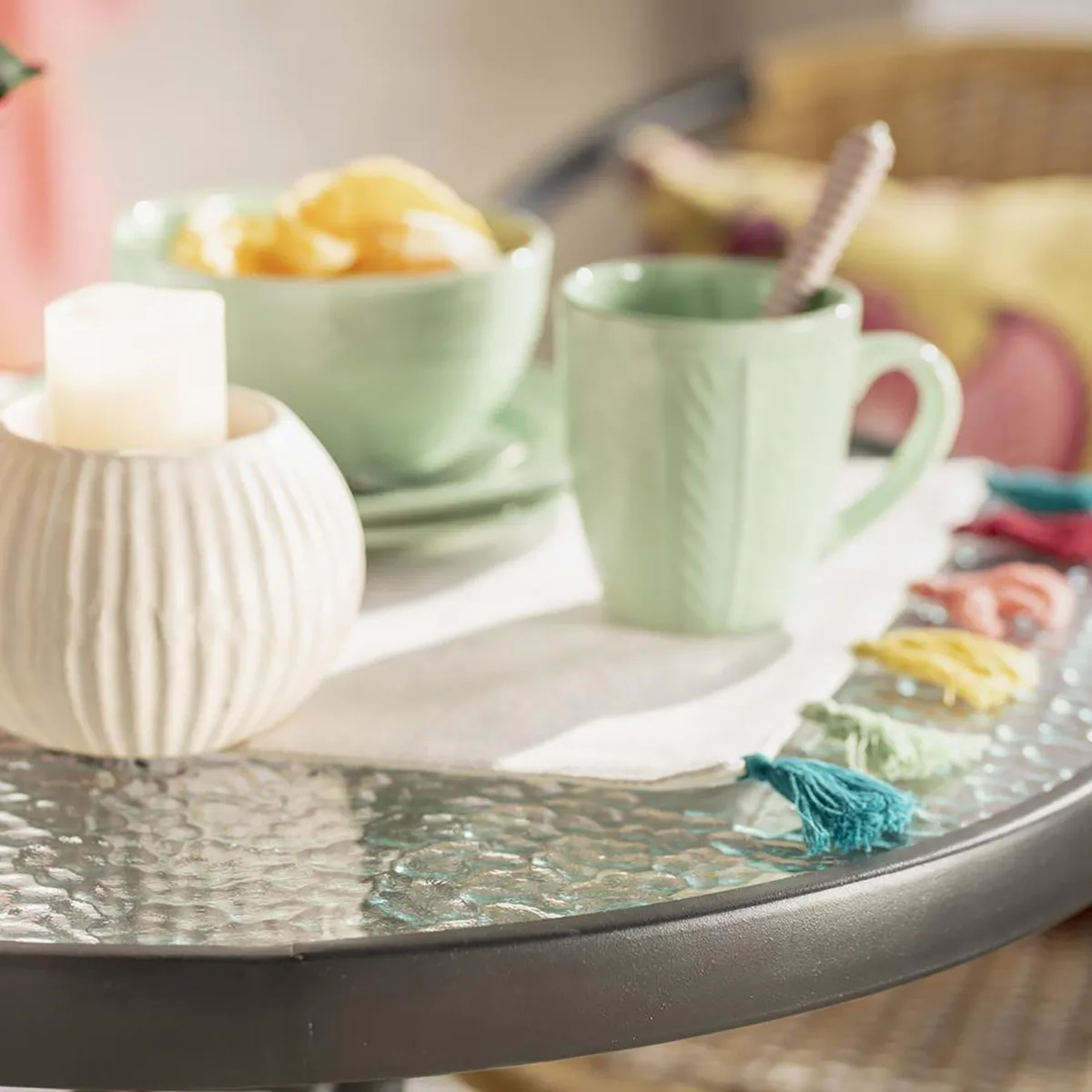  - Combo Juego de balcón 2 personas negro