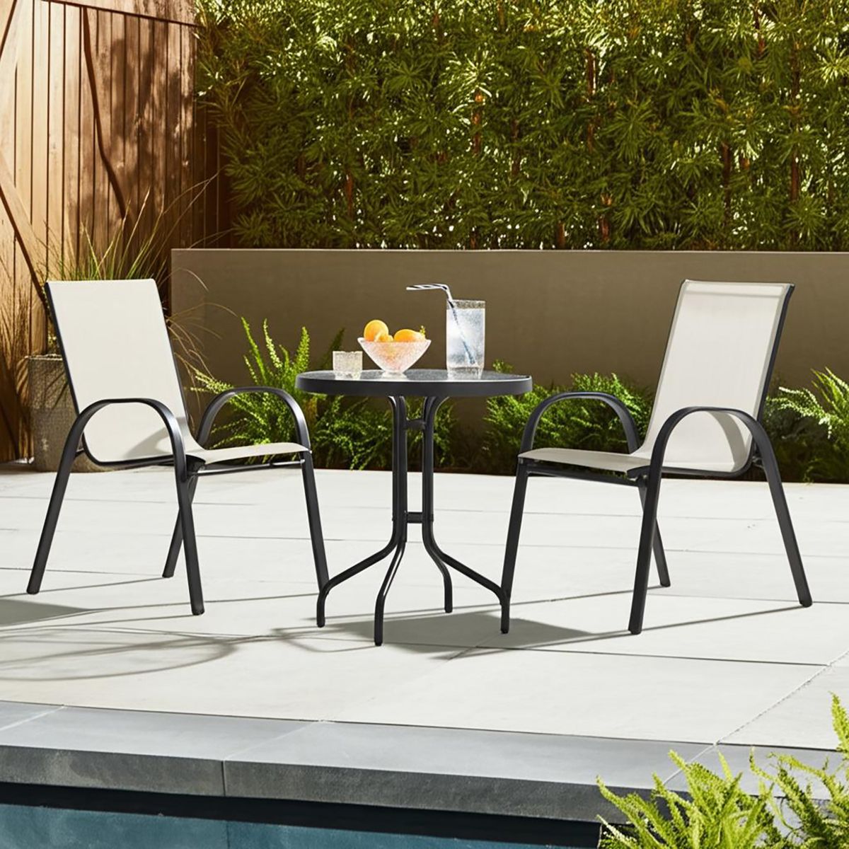  - Combo Juego de balcón 2 personas sling crudo