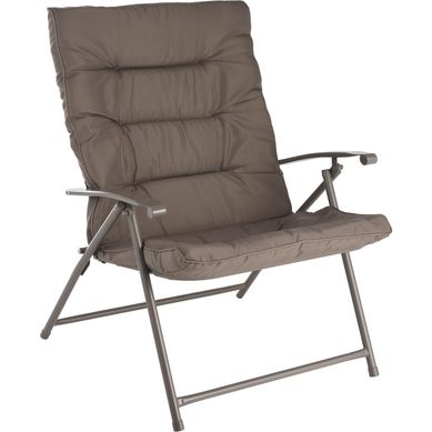 Silla plegable 68X74X94 cm taupe