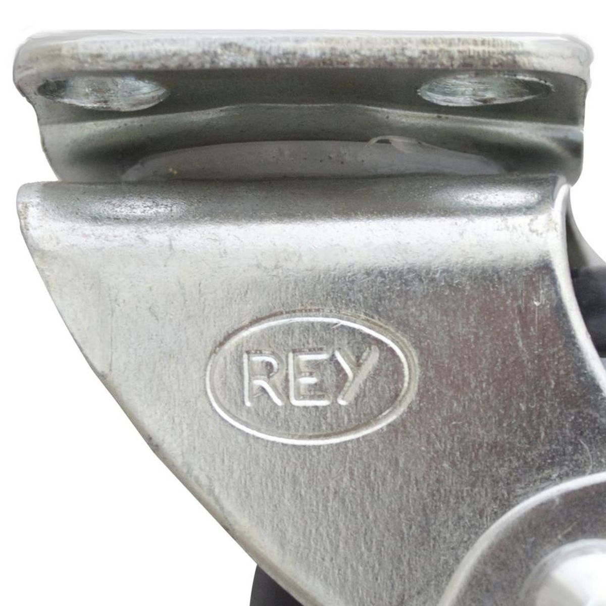 REY - Rueda cama con base Gris/negro